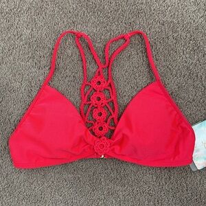 Luli Fama Florcitas De Arena Crochet Flowers Top Size L